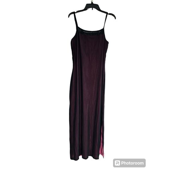 Newport News Dresses & Skirts - Vintage Newport News 90s Y2K slip dress maxi goth punk M